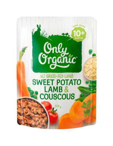 Only Organic Sweet Pot Lamb & Couscous  170g