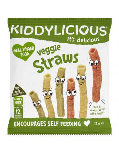 Kiddylicious Veggie Straws  12g