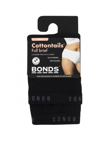 Bonds Cottontails Full Brief Size 14 2 pack