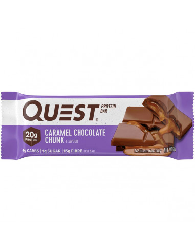Quest Protein Bar Caramel Chocolate Chunk 60g