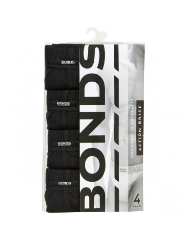 Bonds Action Brief Extra Large 4 pack