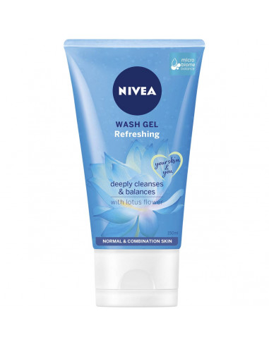 Nivea Daily Essentials Refreshing Facial Wash Gel 150ml
