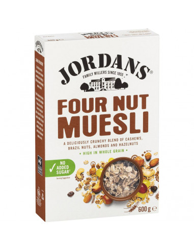 Jordans Four Nut Muesli 600g
