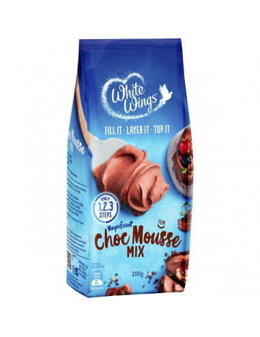 White Wings Chocolate Mousse Mix 200g