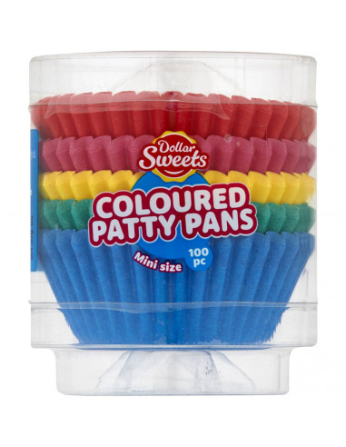 Dollar Sweets Polka Dot Patty Pans 100 pack