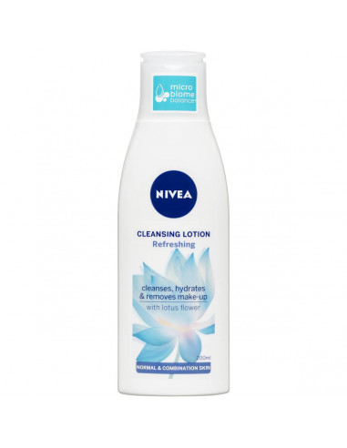 Nivea Cleansing Lotion Refreshing Normal & Combination Skin 200ml
