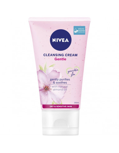 Nivea Cleansing Cream Gentle Dry & Sensitive Skin 150ml