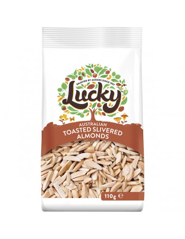 Lucky Toasted Slivered Almonds 110g