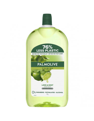 Palmolive Foaming Lime & Mint Hand Wash Antibacterial 1l