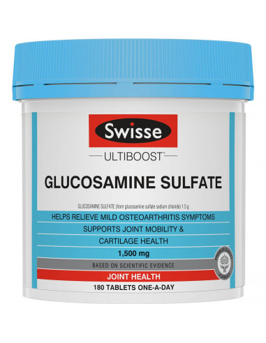 Swisse Glucosamine Sulfate 1500mg 180pk