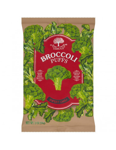 Temole Broccoli Puffs Sweet Chilli 56g