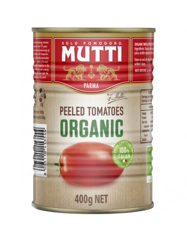 Mutti Parma Organic Peeled Tomatoes 400g