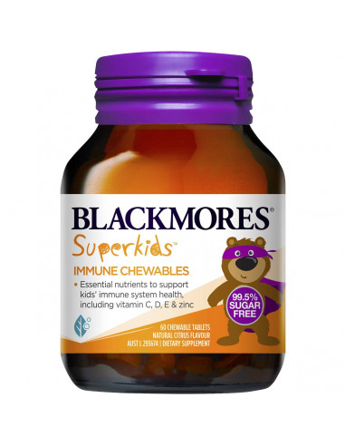 Blackmores Superkids Immune Chewable Tablets 60 pack