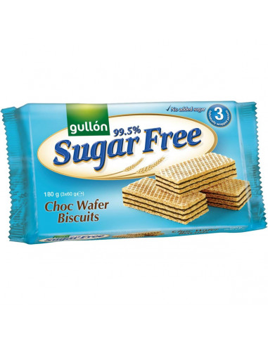 Gullon Sugar Free Chocolate Wafer Biscuits 180g