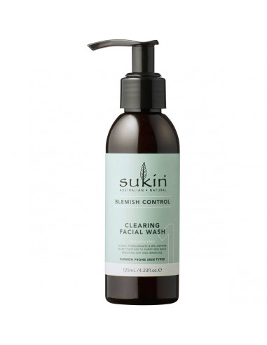 Sukin Blemish Control Clearing Facial Wash 125mL