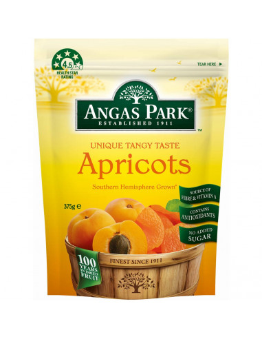Angas Park Apricots 375g
