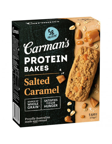 Carman's Protein Bakes Salted Caramel 5 Pack