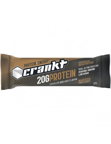 Crankt Pro Energy Chocolate Mudcake Bar 60g