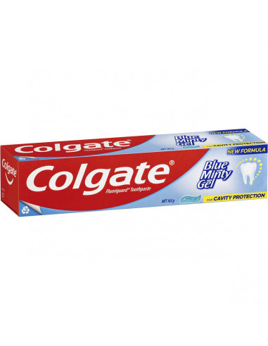 Colgate Blue Minty Gel For Cavity Protection 165g