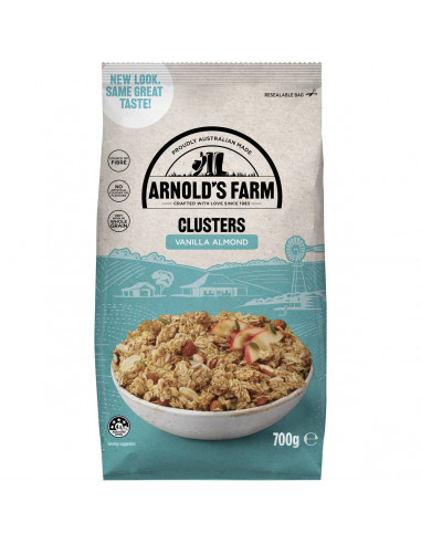 Arnold's Farm Clusters Vanilla Almond 700g