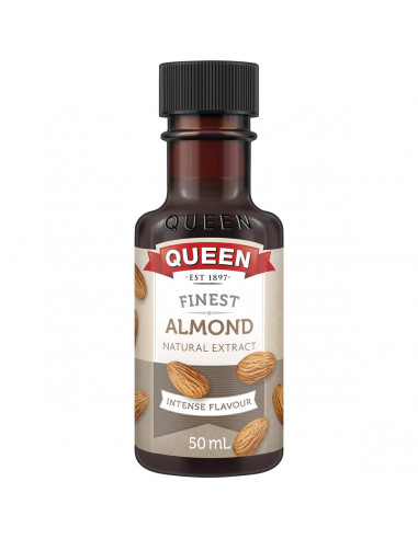 Queen Finest Almond Natural Extract Intense Flavour 50ml
