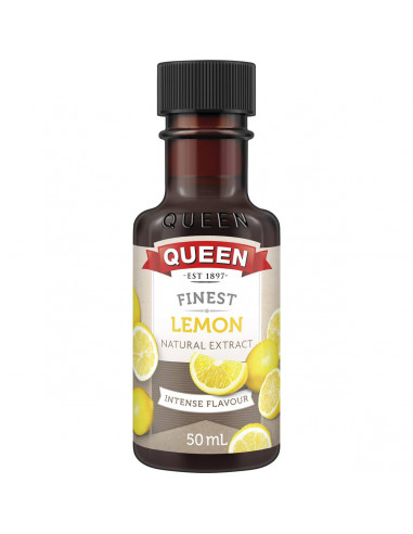 Queen Finest Lemon Natural Extract Intense Flavour 50ml