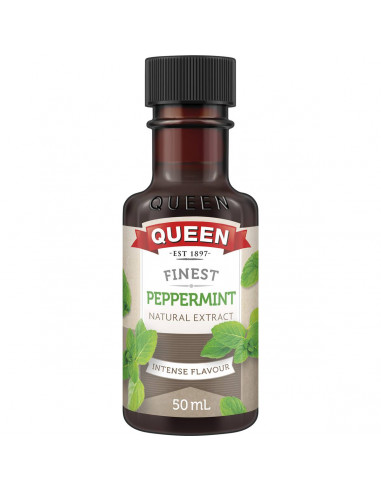 Queen Finest Peppermint Natural Extract Intense Flavour 50ml
