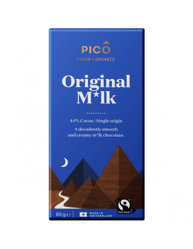 Pico Organic Original Mlk Chocolate Block 80g
