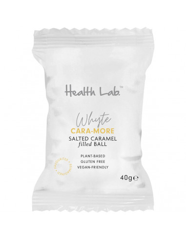 Health Lab Whyte Cara More Caramel Filled Ball 40g
