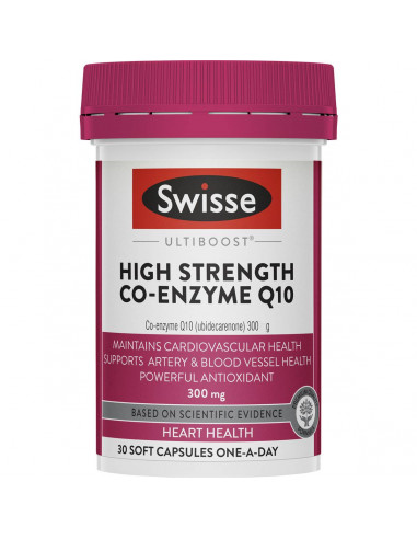 Swisse Ultiboost High Strength Co-enzyme Q10 30 Pack
