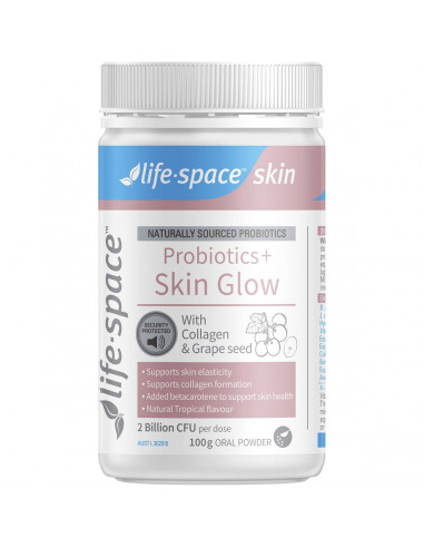 Life Space Probiotics &  Skin Glow Oral Powder 100g