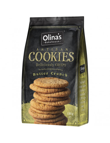 Olina's Bakehouse Artisan Cookies Butter Crunch 150g