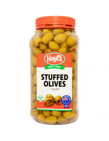 Hoyts Stuffed Olives 1.7Kg