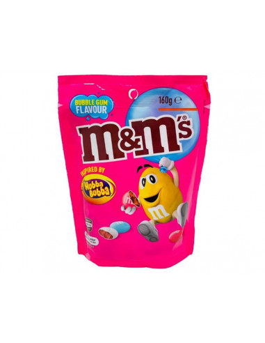 M&m's Bubblegum Flavour Bag 160g