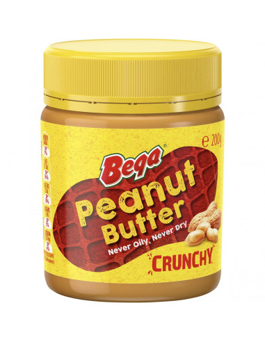 Bega Peanut Butter Crunchy 200g