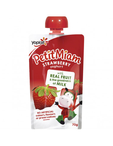 Yoplait Petit Miam Strawberry 70g