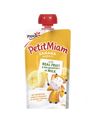 Yoplait Petit Miam Banana 70g