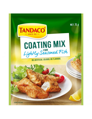 Tandaco Coating Mix For Lightly Seasoned Fish 75g