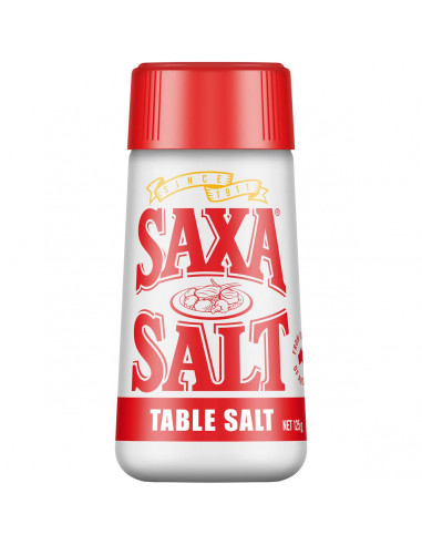 Saxa Table Salt Picnic Pack 125g