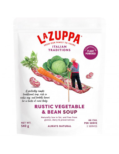 La Zuppa Soup Pouch Rustic Vegetable 540g