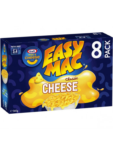 Kraft Easy Mac Classic Cheese & Macaroni 8 pack