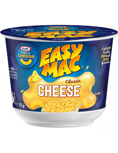 Kraft Easy Mac Classic Cheese & Macaroni 73g