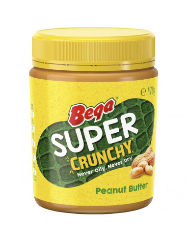 Bega Peanut Butter Super Crunchy 470g