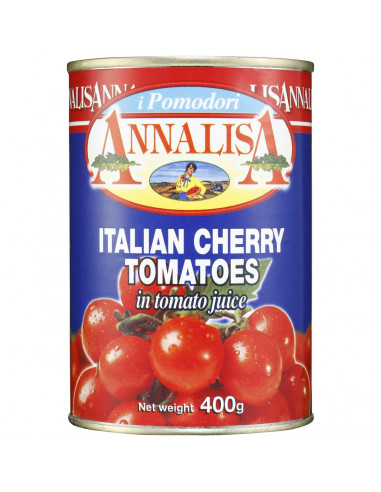 Annalisa Tomatoes Cherry In Tomato Juice 400g