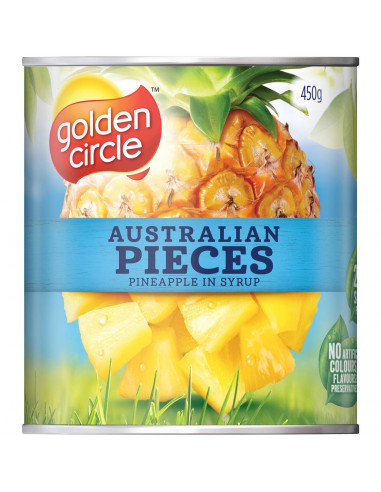 Golden Circle Pineapple Pieces In Syrup 450g