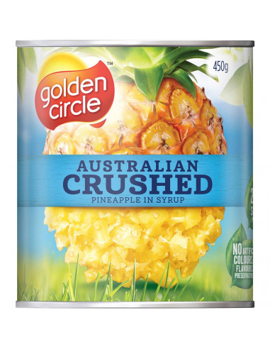 Golden Circle Pineapple Crushed In Syrup 450g
