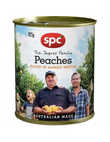 Spc Peaches Sliced In Mango Nectar 825g