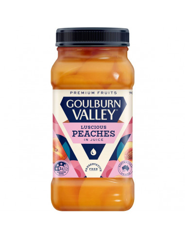 Goulburn Valley Peach Sliced In Juice 700g