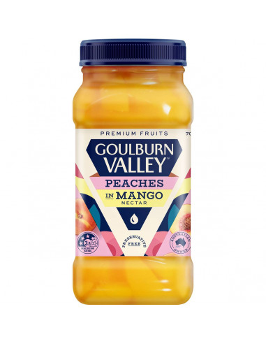 Goulburn Valley Peach Sliced In Mango Nectar 700g