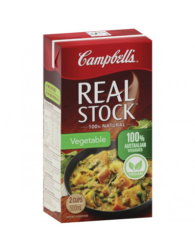 Campbells Real Vegetable Liquid Stock 500ml